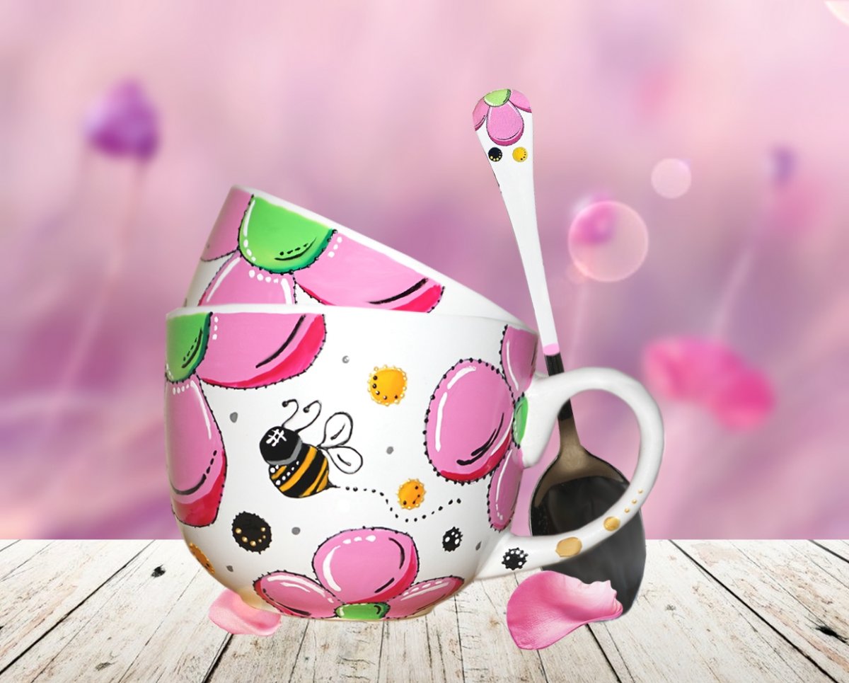 Miska na polévku - včelka květová