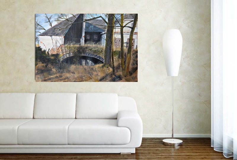 Beňovský mlýn na jaře