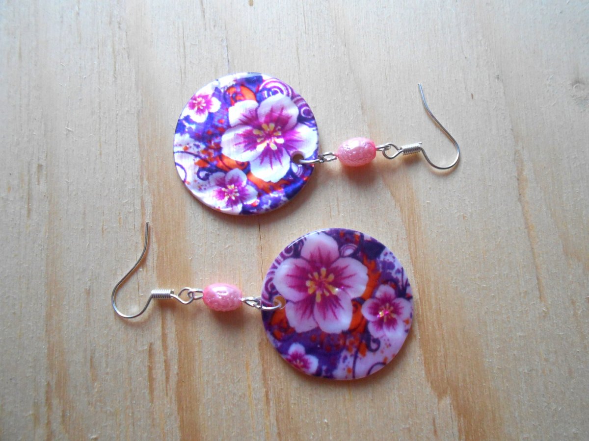 Náušnice perleť (119/15)