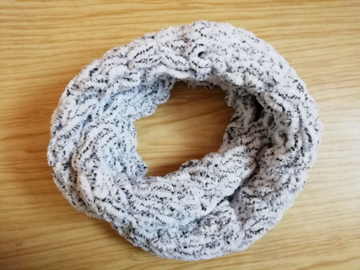 Měkký pletený nákrčník puffy barva na přání 