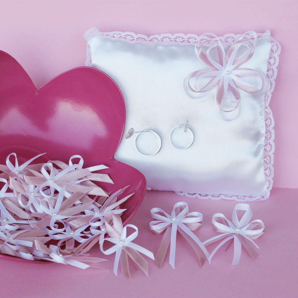 Svatební sada - STARORŮŽOVÁ svatba