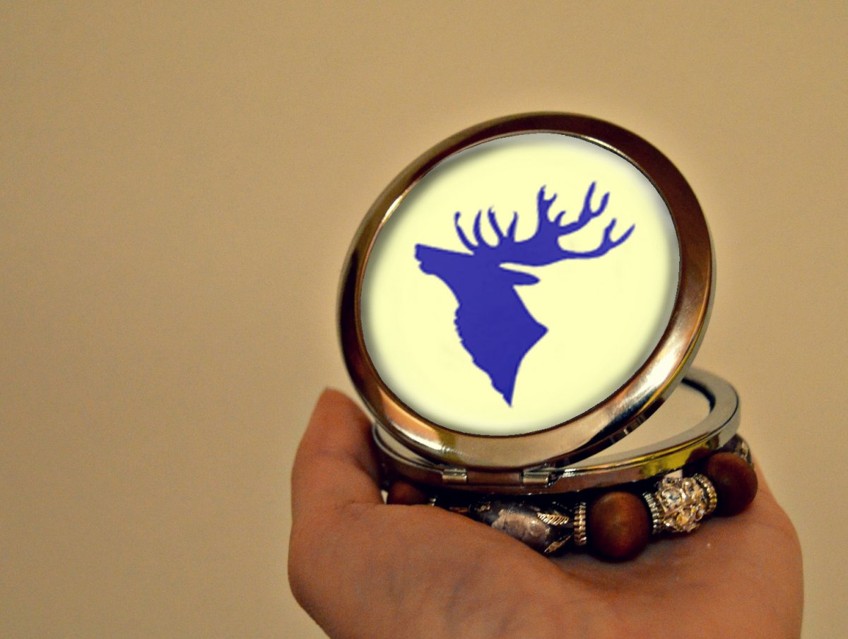  Zrcátko Yellow Deers