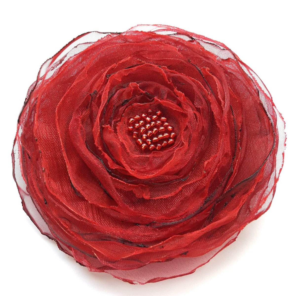 Organzová brož No.24