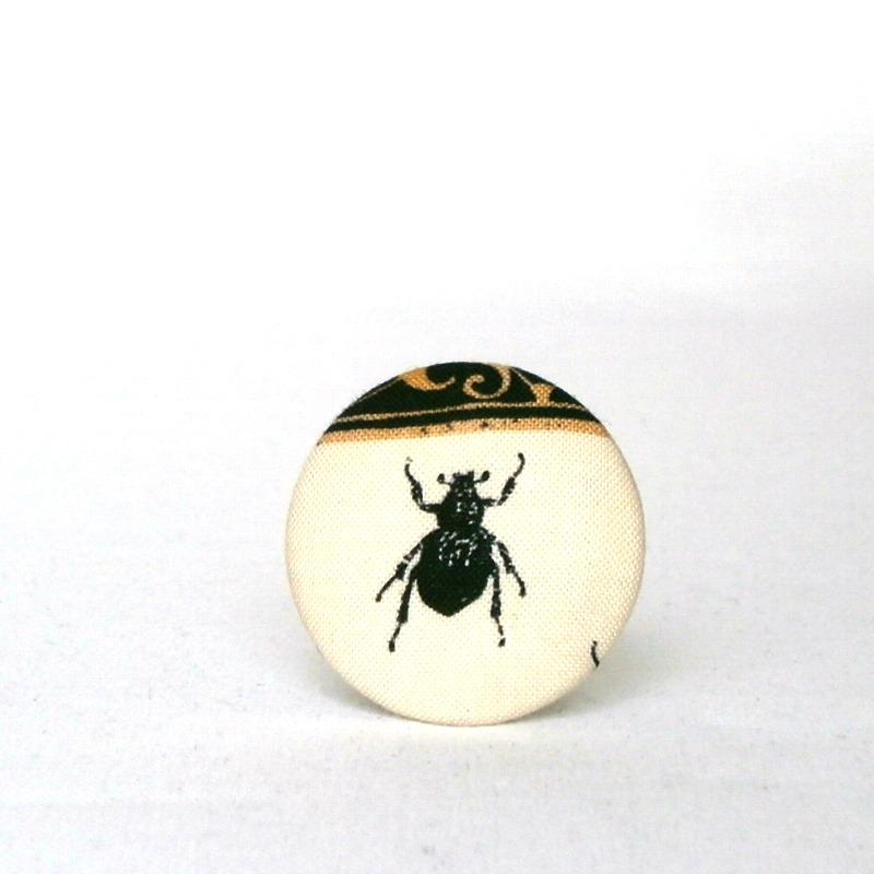 Brož NIGHTMARE - brouk černý II.