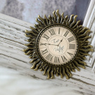 Vintage Time - Ozdobná brož - Spona na oděv