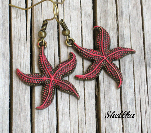 Náušnice s hvězdicemi II.