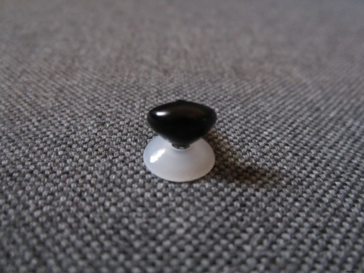 Bezpečnostní nos, černá barva, 9mm