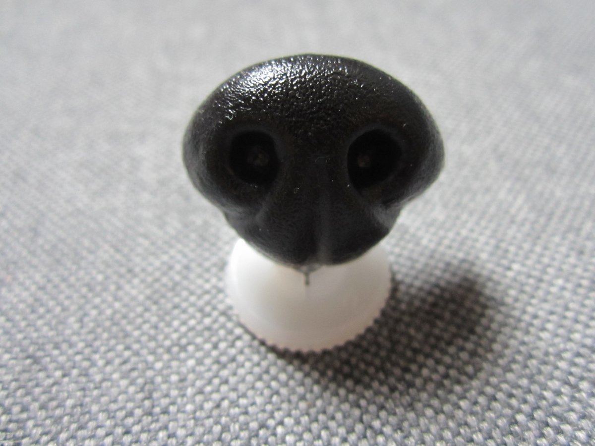 Bezpečnostní nos, černá barva, 30mm / G / 