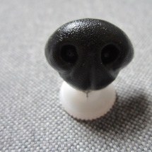 Bezpečnostní nos, černá barva, 30mm / G / 