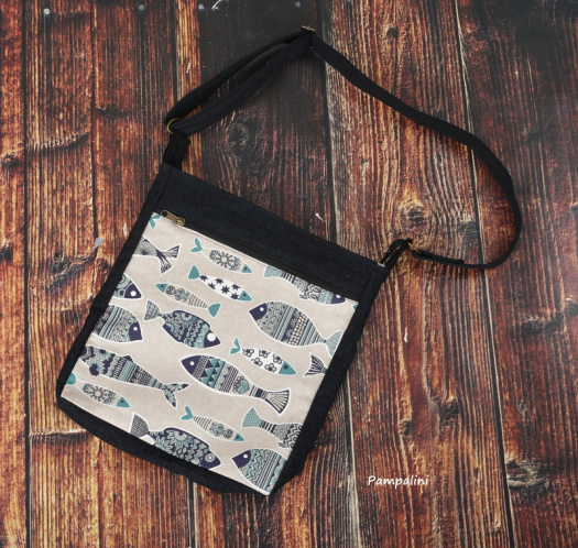 Taška crossbody - Rybičky