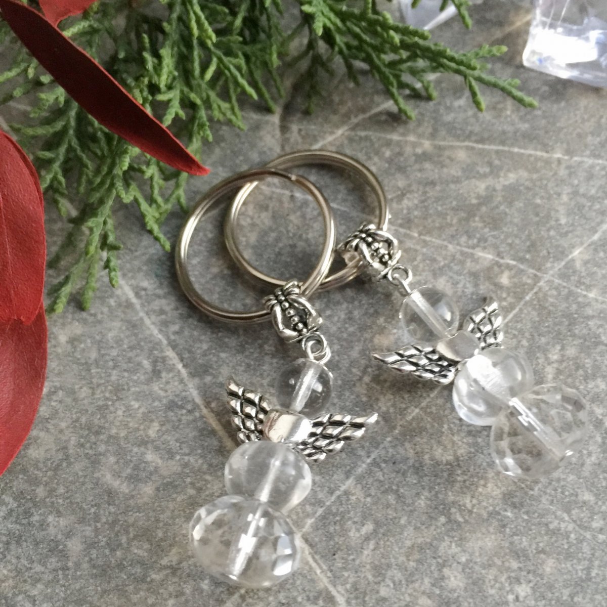 Andělský sněhuláček