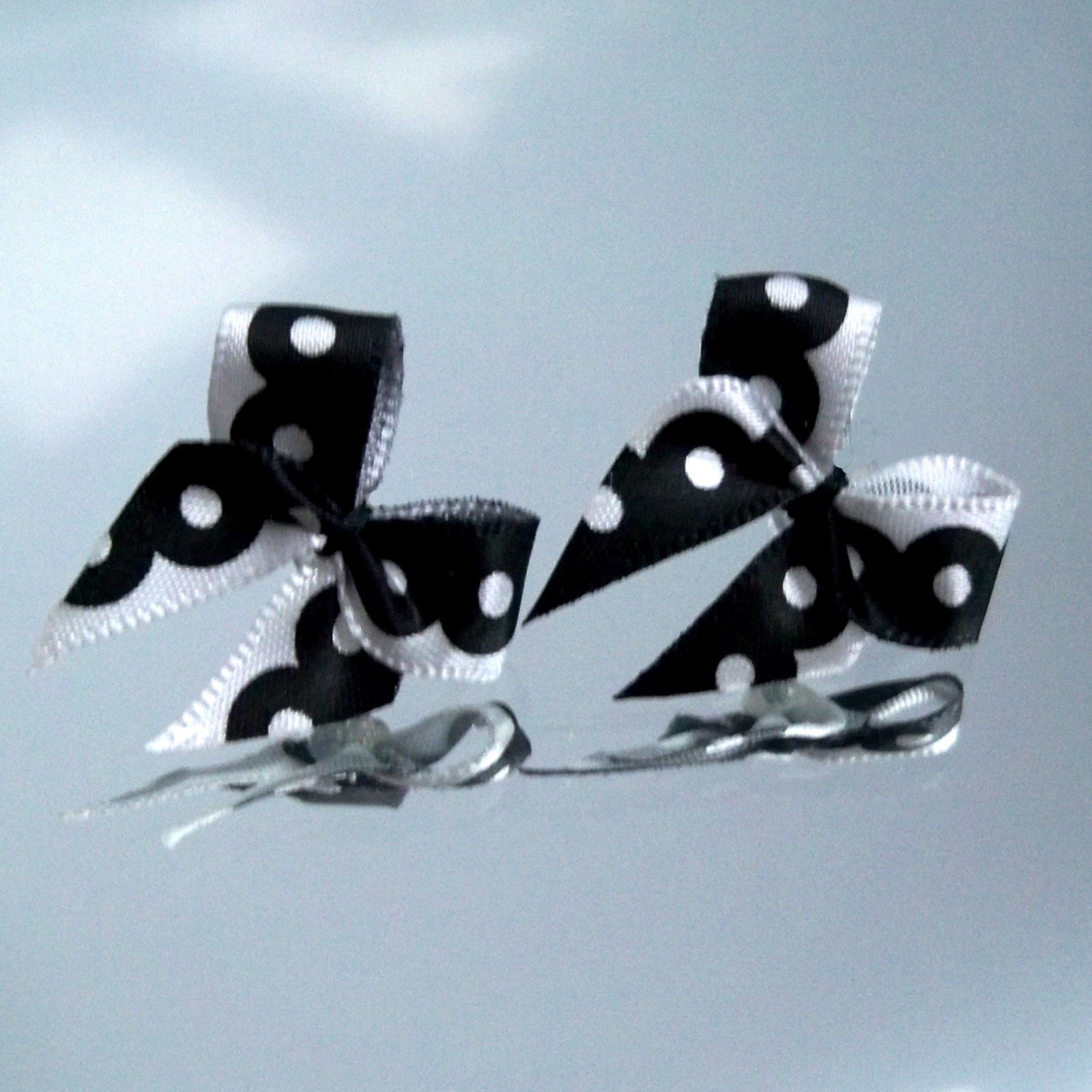 Veselé mašličky - náušnice C6