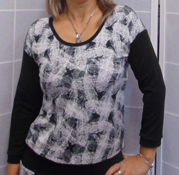 Tričko peříčka XS - XXXL