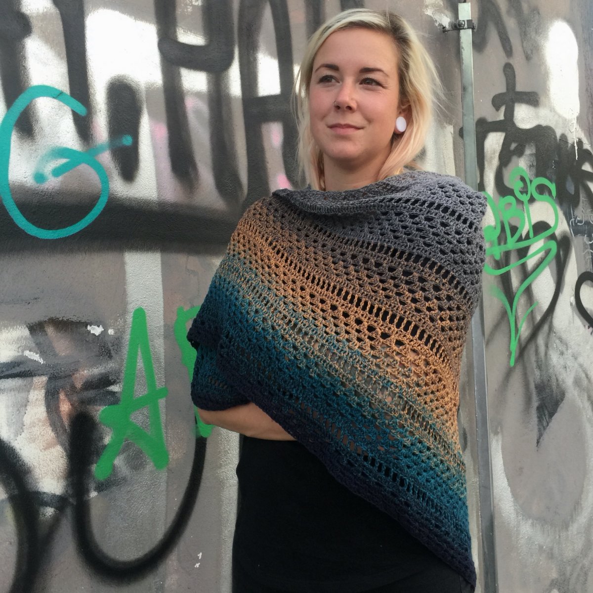 Zachumlat se podzimně - háčkovaný pléd