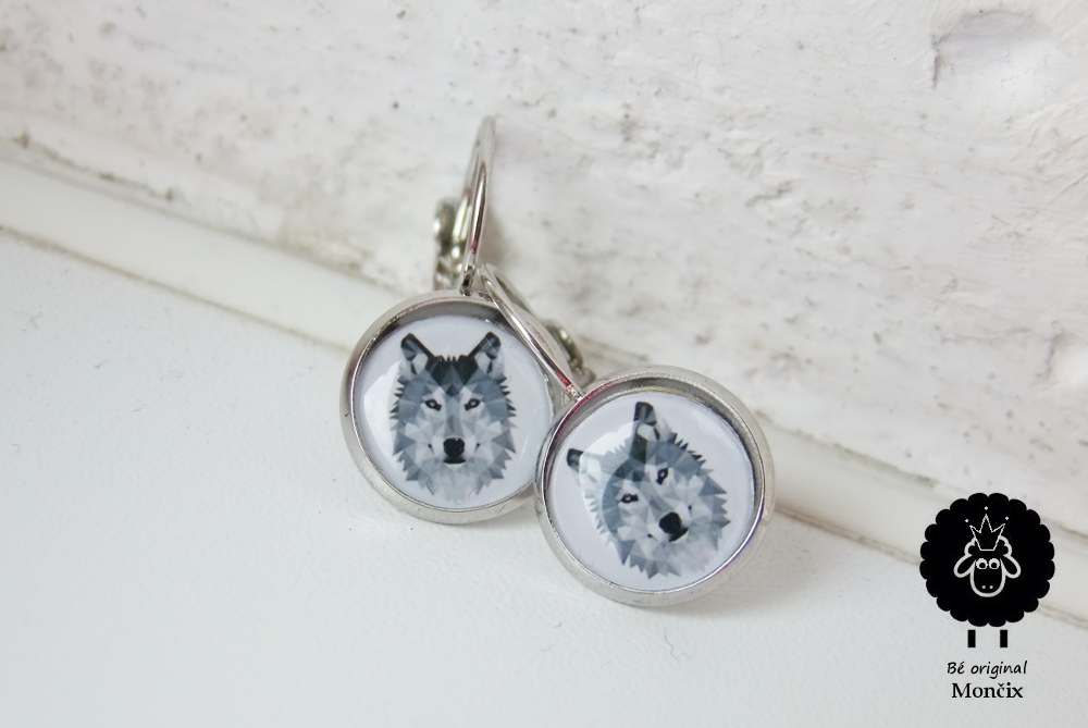 Ocelové náušnice 12mm