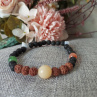 Náramek minerály a rudraksha