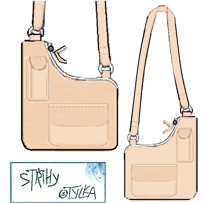 Kabelka do ruky 16 - střih 185