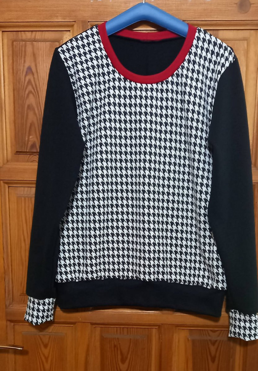 Mikina - kohoutí stopa, velikost XL ~ SLEVA ~