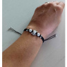 Náramek Shamballa s korálky