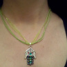 "Hamsa Sparkle" náhrdelník