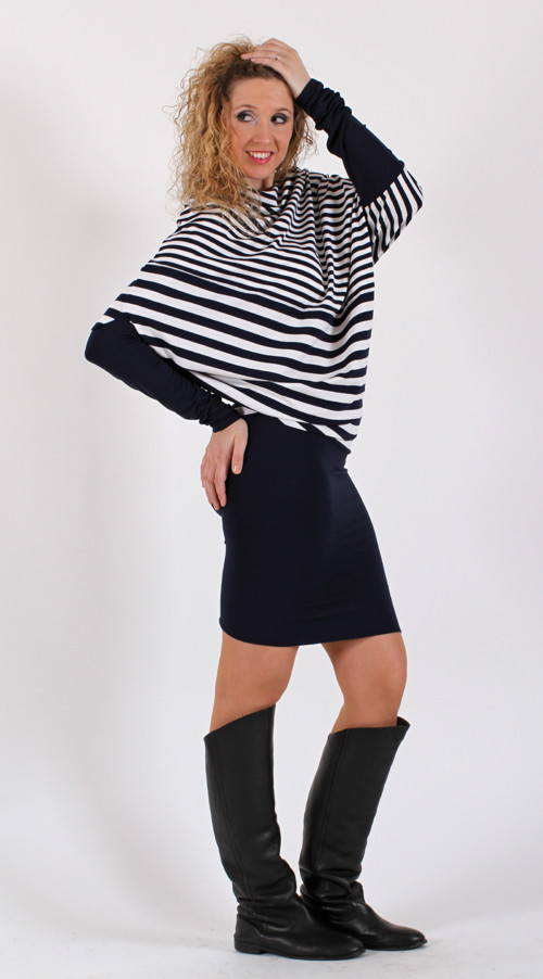 Asymetrické minišaty/ tunika 