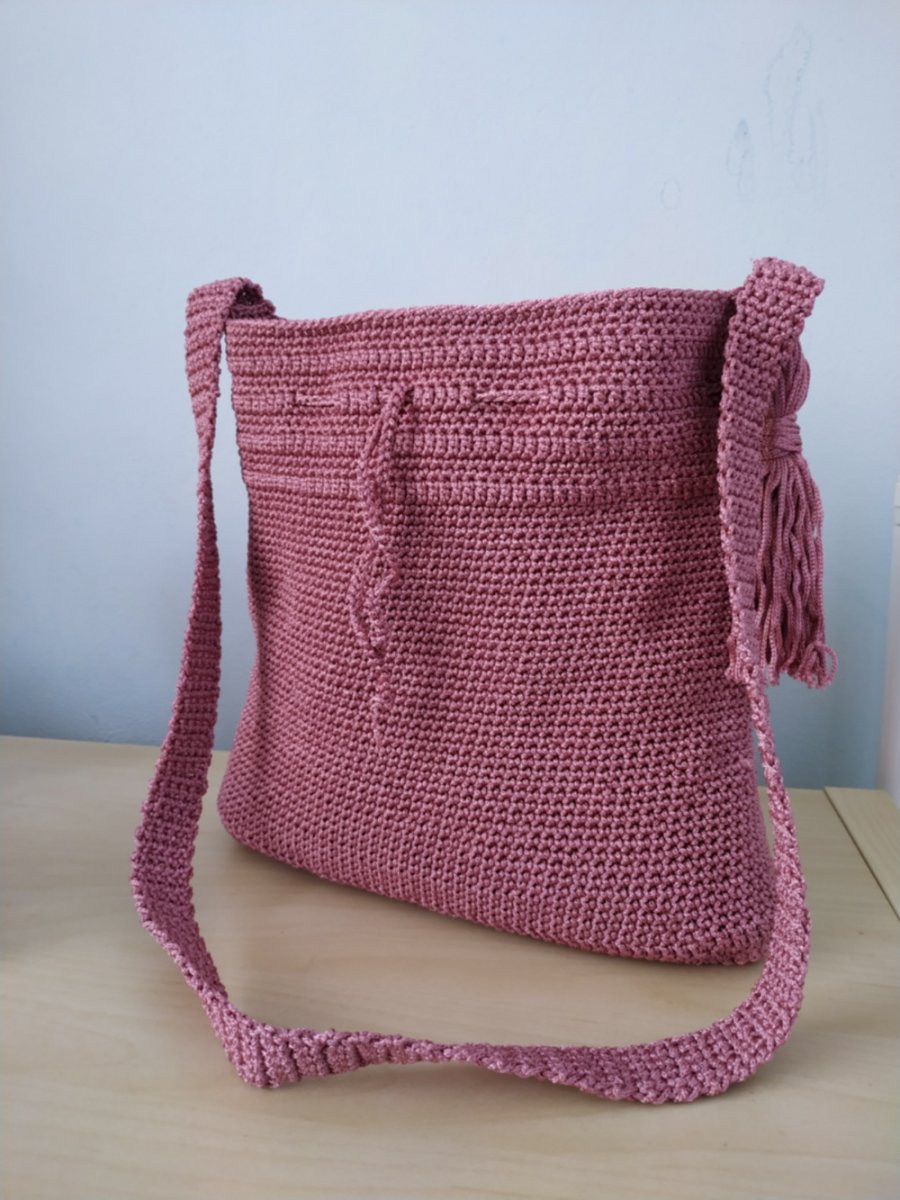 Kabelka Starorůžová