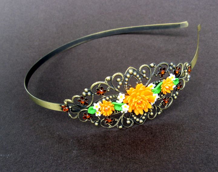 Filigránová čelenka