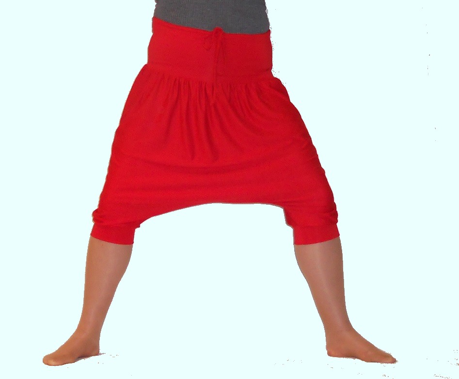Turky - sukně červený bambus 3/4 