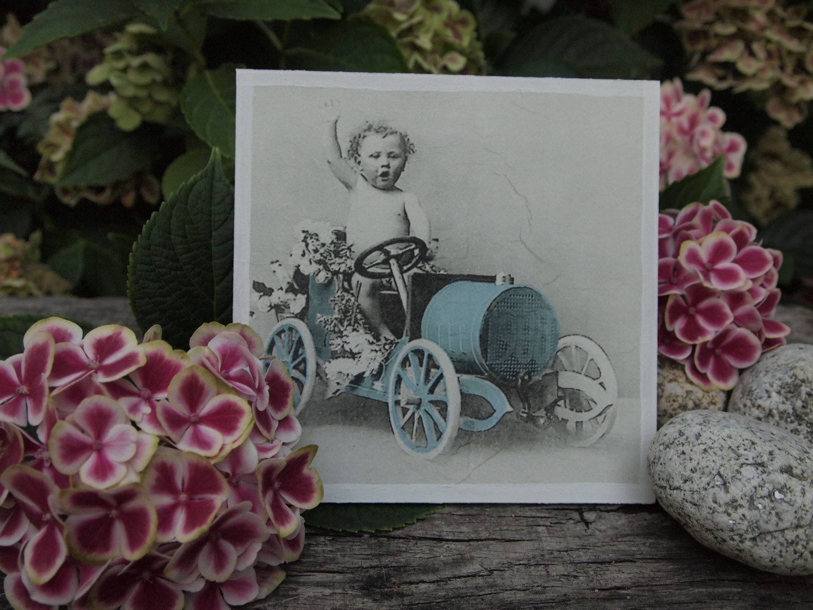 chlapeček a autíčko