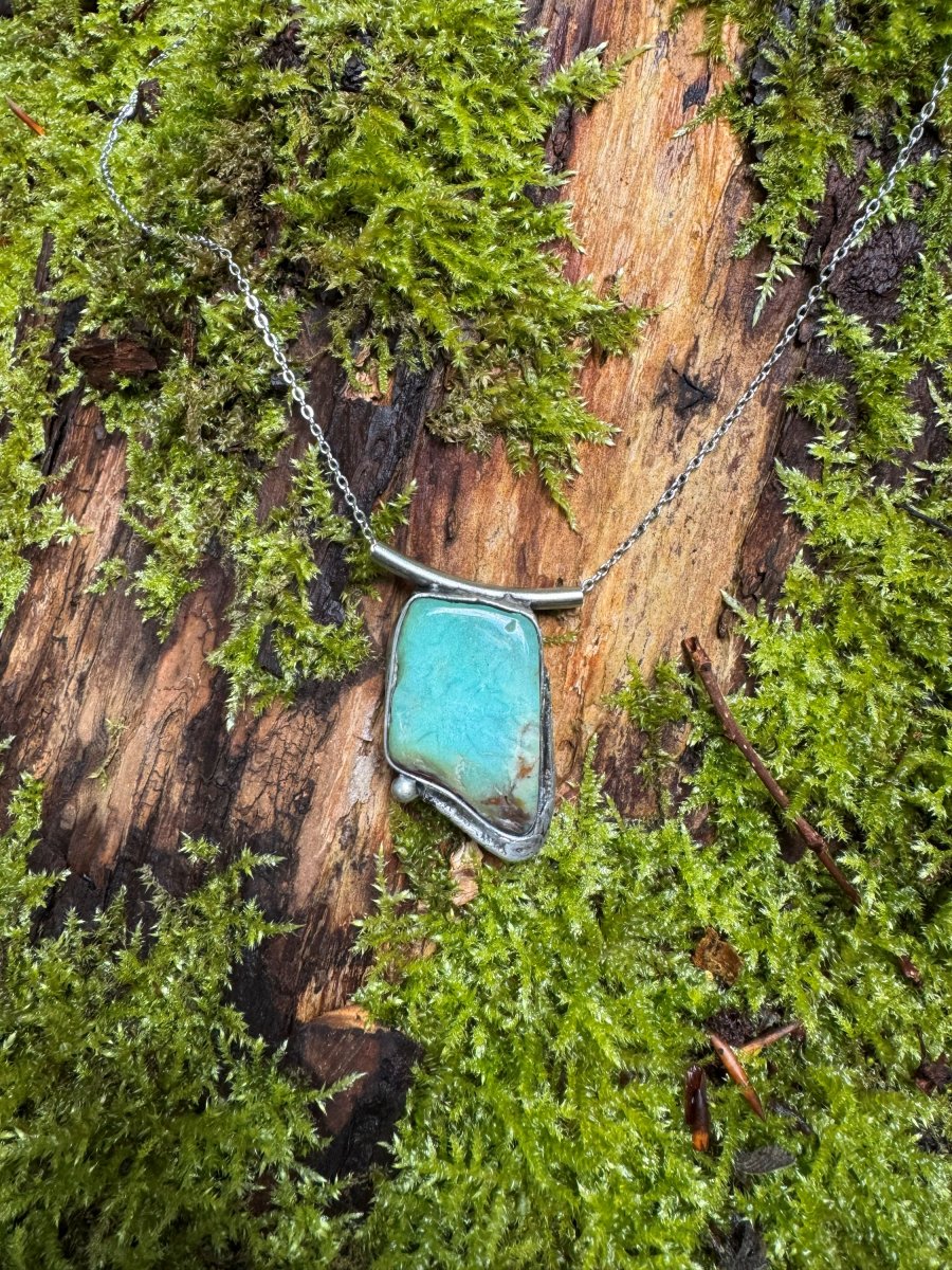 CHRYZOPRAS náhrdelník