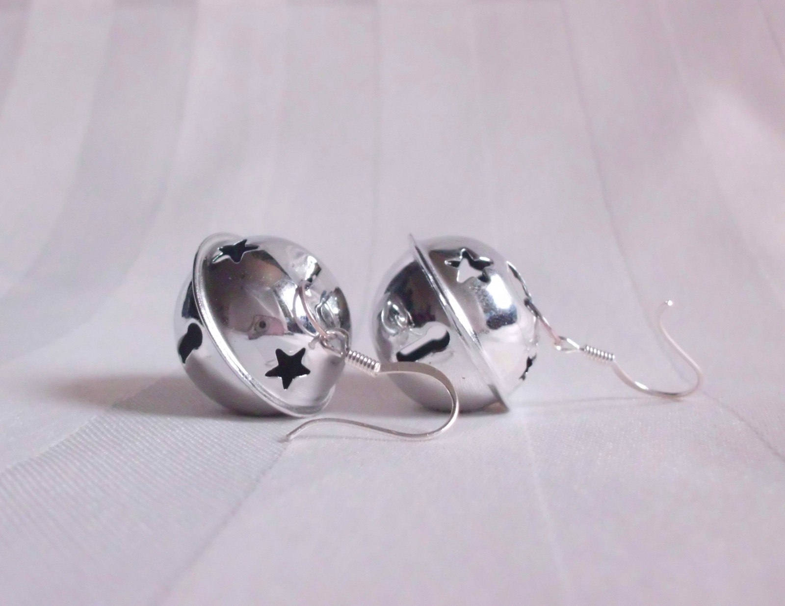 Rolničky - stříbrné lesklé