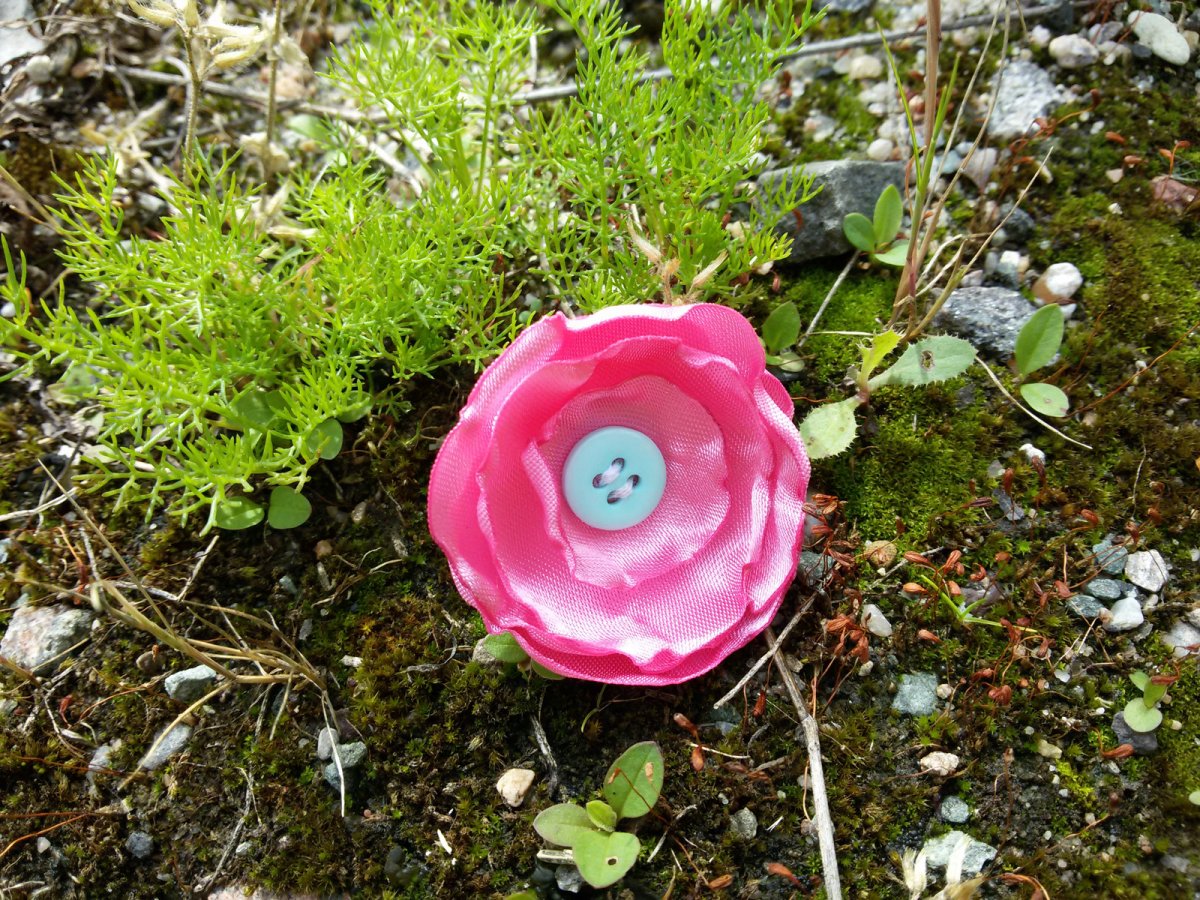 Kytička v růžovém.č.1206