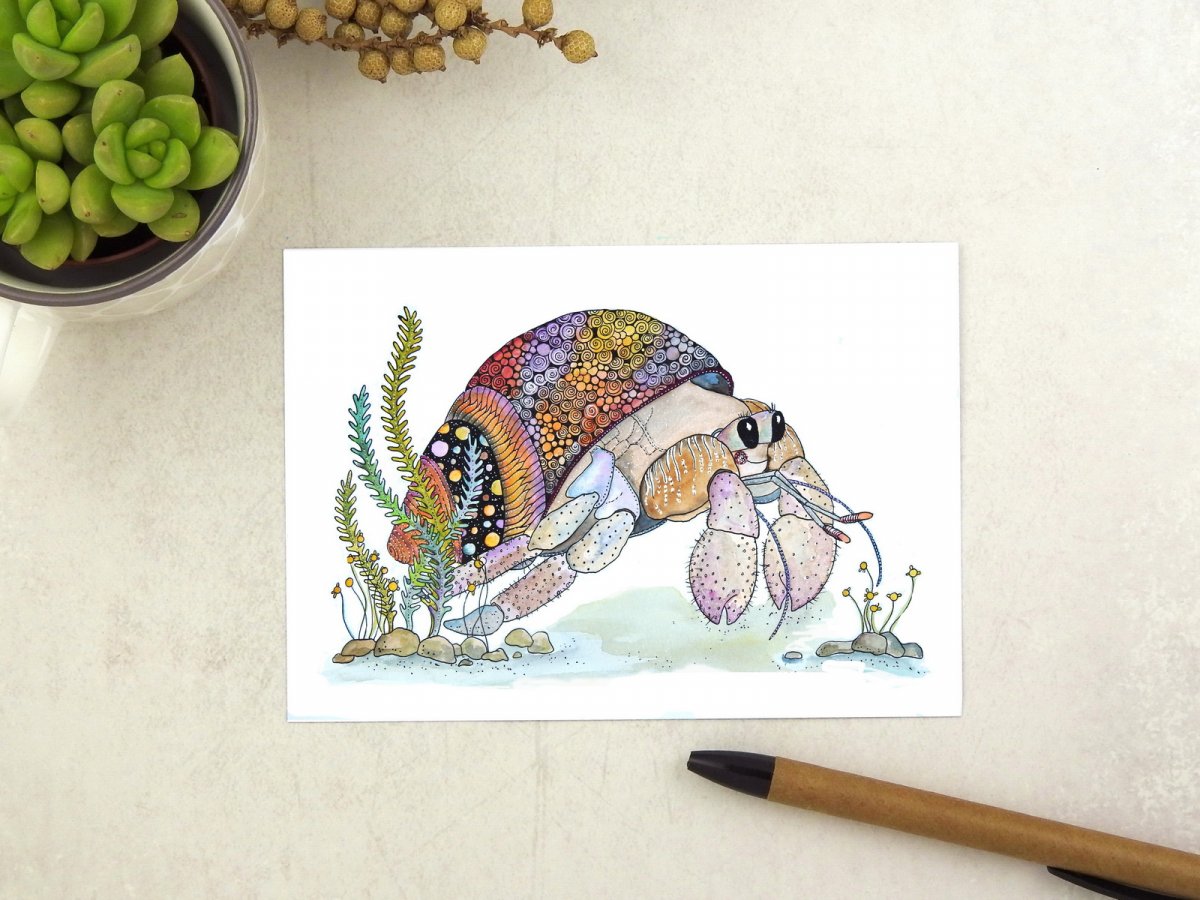 Pohlednice krab