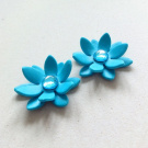 Modré květinky