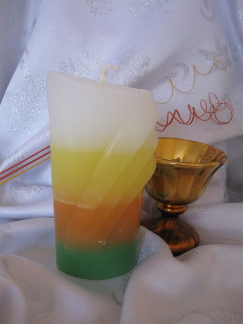 Svíčka čtyřbarevná - archa