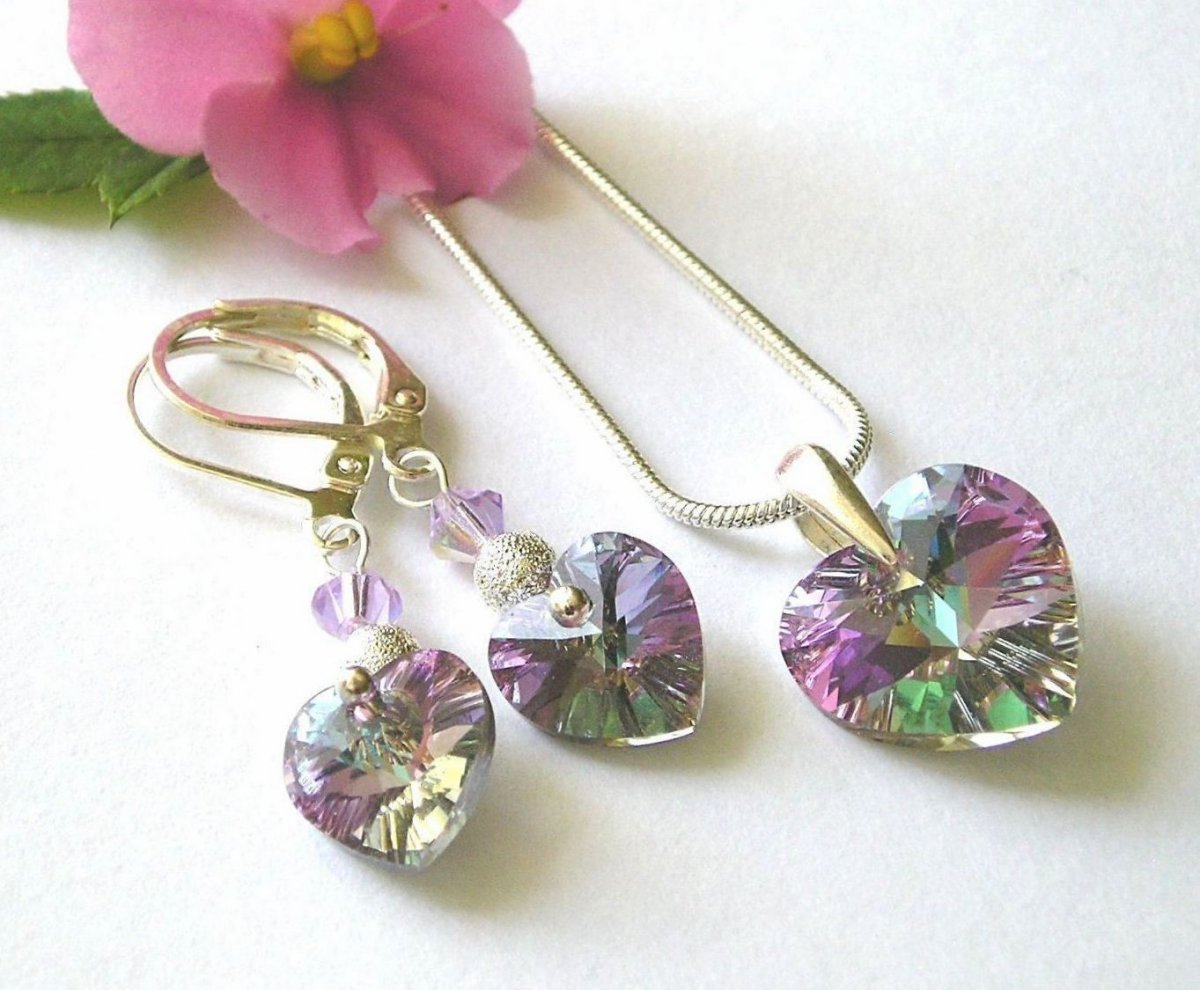 Swarovski sada Vitrail Light AB ( 10 + 14 )