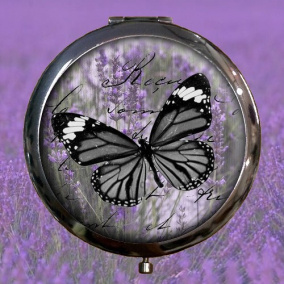 Zrcátko Levandulový motýl