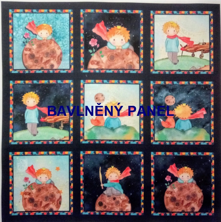 BAVLNĚNÝ PANEL / I NA PEXESO/ 35 x 35 cm  FNP4