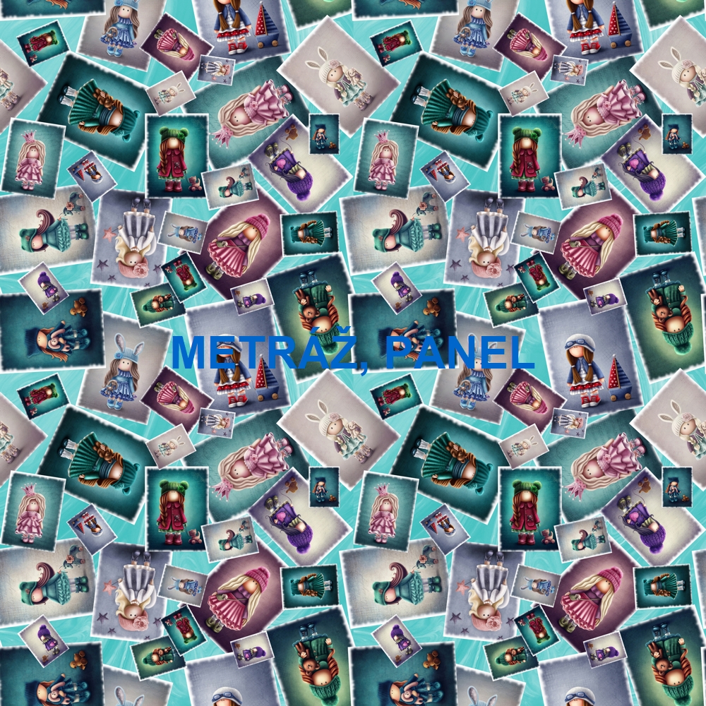 BAVLNĚNÁ LÁTKA - TILDY 196L-4