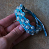 Dvojitý náramek typu shamballa