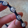 Náramek macramé/shamballa