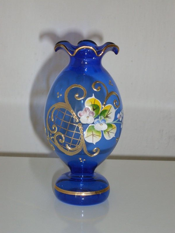 Váza panáček smalt