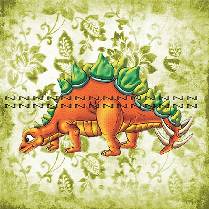 Dětská bavlněná látka - panel  D10