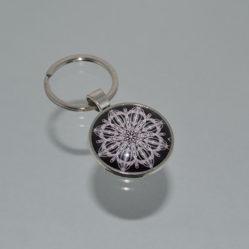 Přívěsek na klíče - mandala (3749)