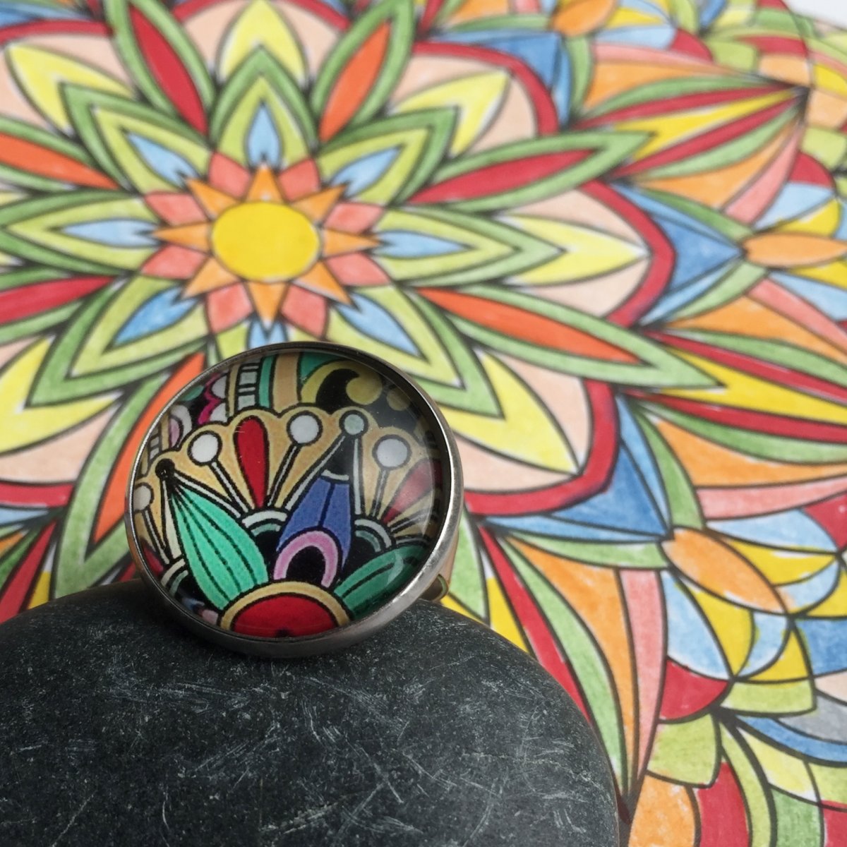 Omalovánky 1 - prsten S.Steel