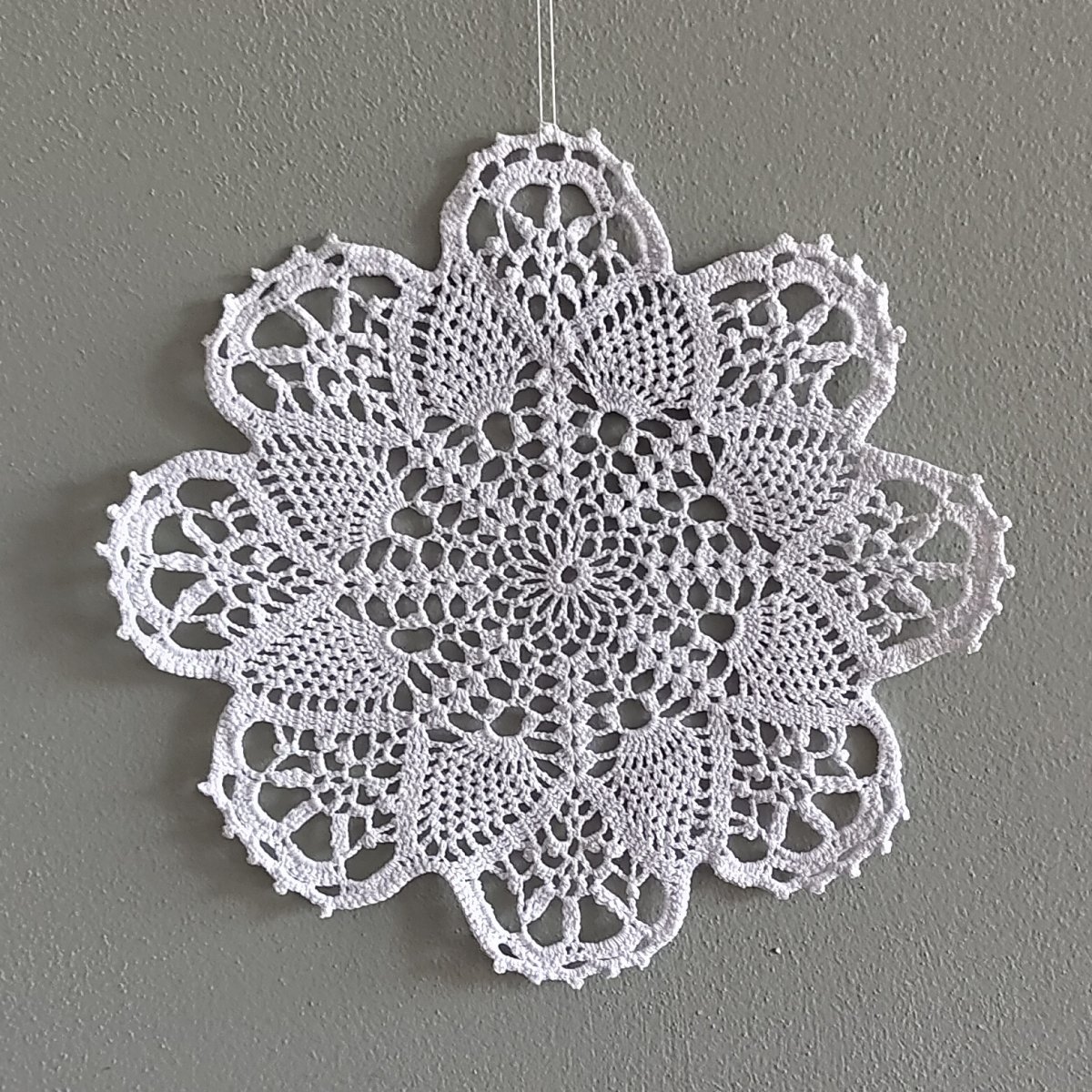 Háčkovaná mandala