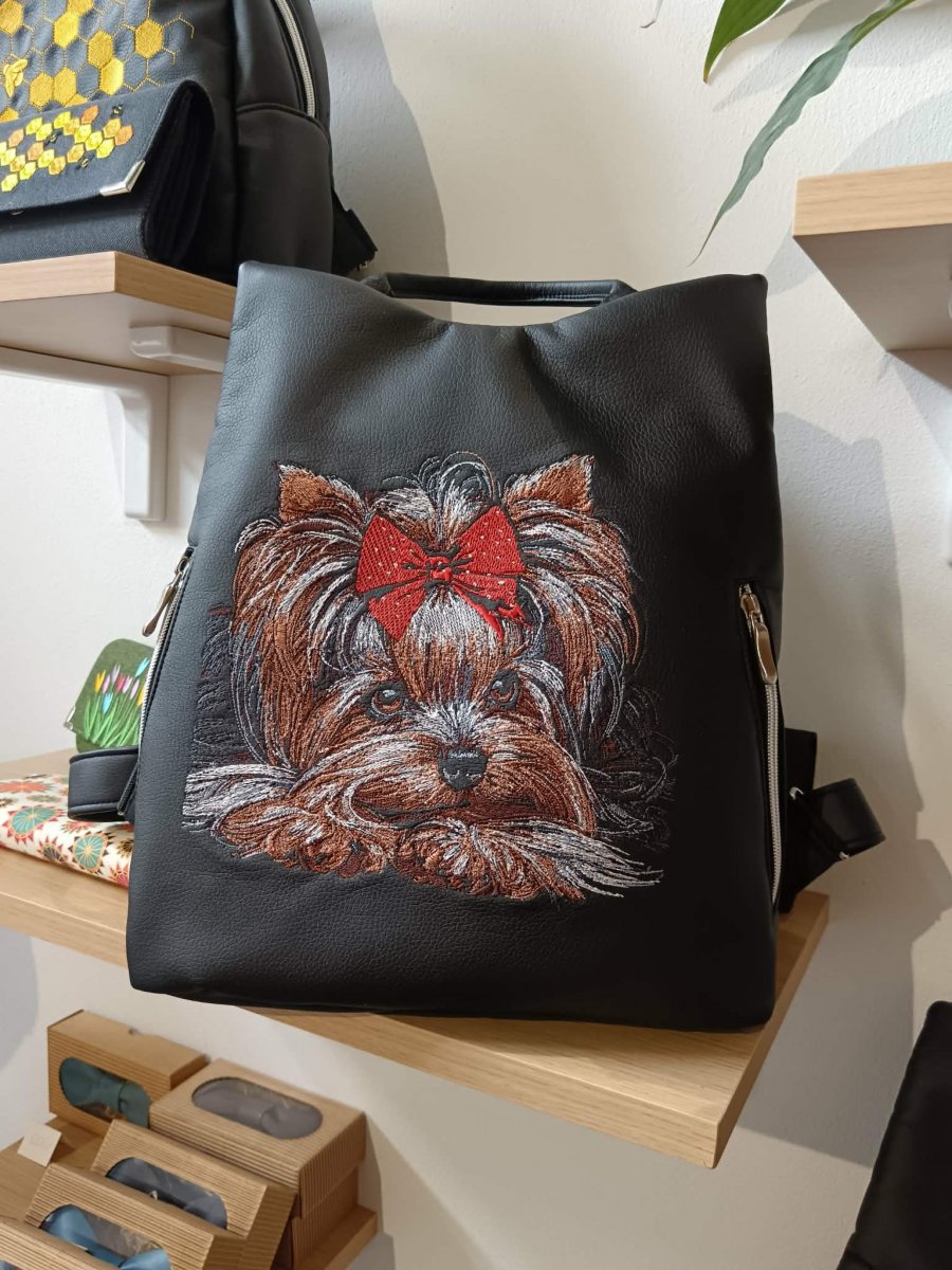 Vyšívaný batoh Safe - Jorkšír