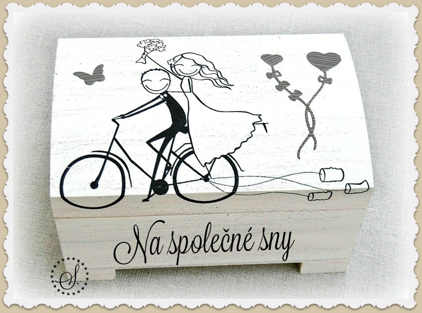 svatební truhlička na společnou cestu