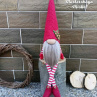 Gnome s dekorem. Skandinávsky gnome 