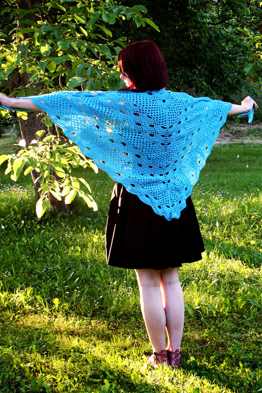 Háčkovaný pléd na přání